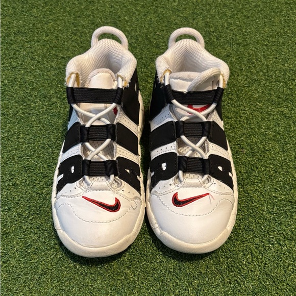Nike Air More Uptempo white/black Toddler SZ9c - Picture 2 of 6